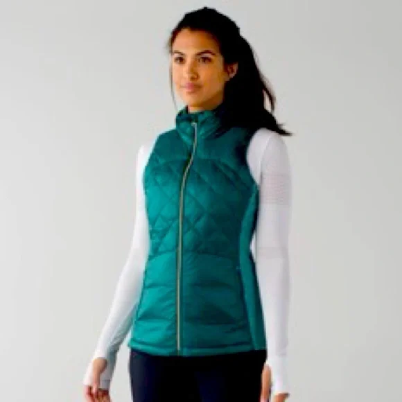 LULULEMON Down for a Run Vest Sz 4 - Picture 1 of 5
